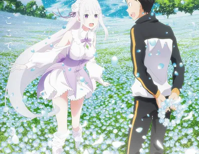 Постер Re:Zero. Жизнь с нуля в альтернативном мире: Снежные воспоминания